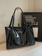 PU Leather Bow Shoulder Bag